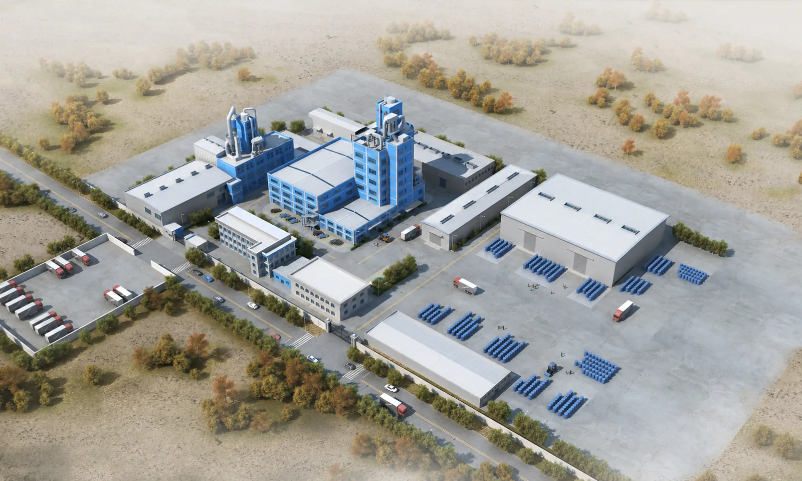 Factory and machinery