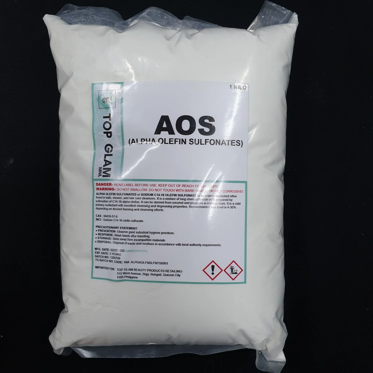 AOS 92% Alpha Olefin Sulphonate thumbnail